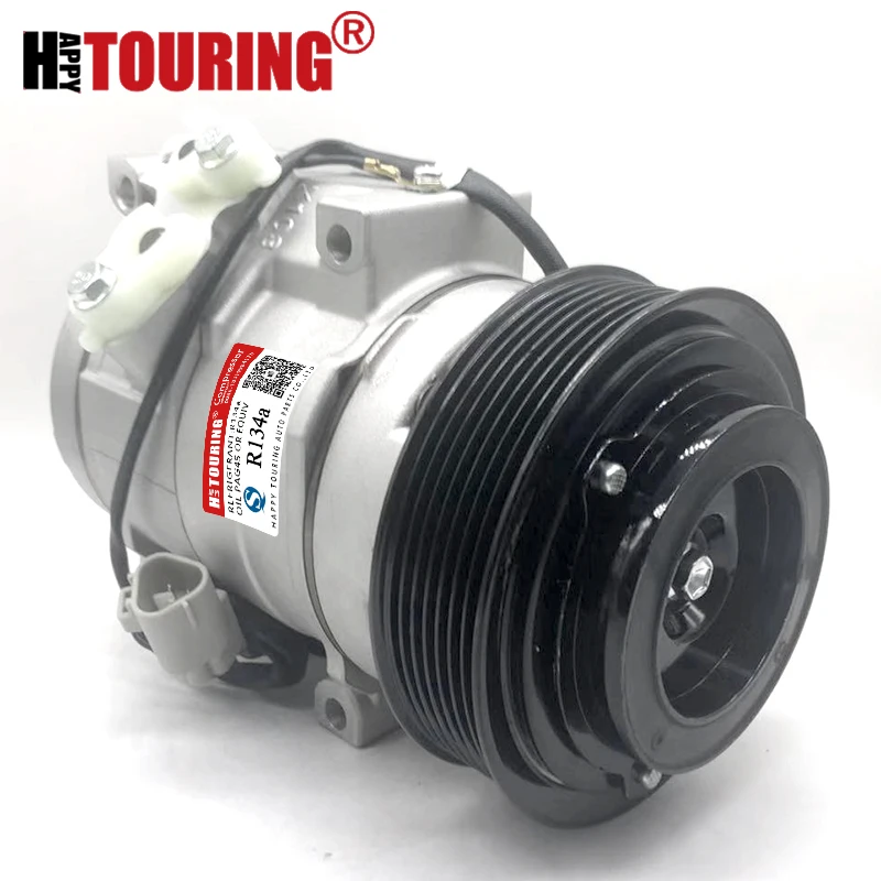 

For 10s17c ac compressor toyota land cruiser prado 88310-6A140 88320-6A080 88410-35400 247300-1950 447180-5420 447220-5270