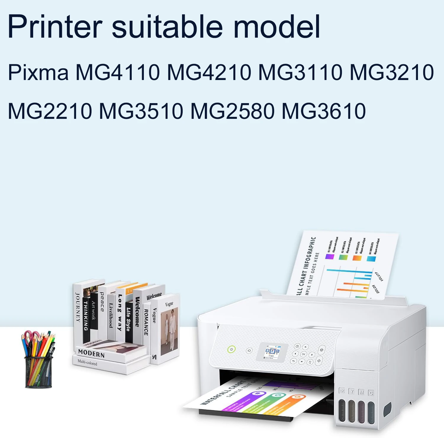 Smart cartridge PG-140 cl 141 refill kit for Canon MG4110 MG4140 MG4210 MX371 MX391 MX434 MX451 M521 Printer