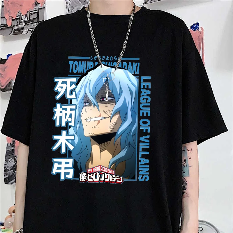 

Shigaraki Tomura Cool Printed T-Shirt Men's Anime Harajuku Y2K Street T-Shirt Shirt