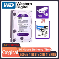 Western Digital Purple HDD 1TB 2TB 3TB 4TB 6TB 8TB SATA 6.0Gb/s 3.5\