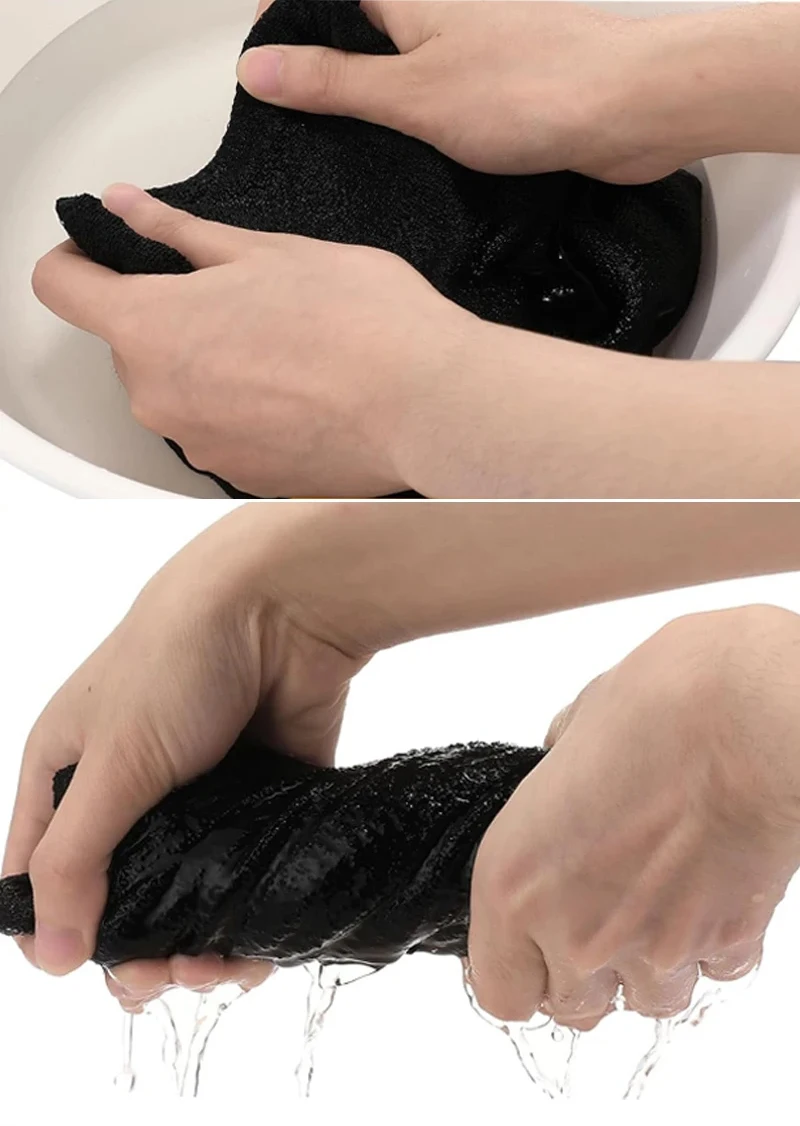 5/2 Stück Mikrofaser-Salonhandtücher, große Salonhandtücher, Spa-Badewanne, Haartrocknungstuch für Friseur, Mikrofaser-Haartuch – Detail 6