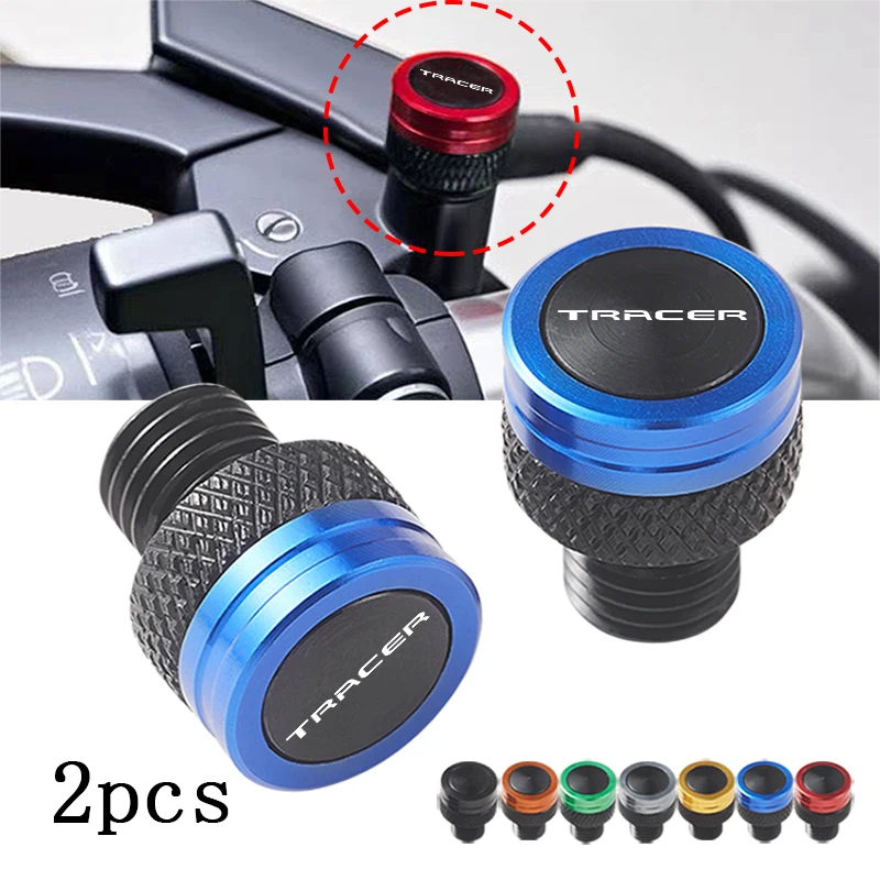 

For YAMAHA TRACER 7 9 GT 7GT 9GT 900 700 Tracer900 Tracer700 GT Motorcycle M10*1.25 Aluminum Screws Bolts Mirror Hole Plugs Cap