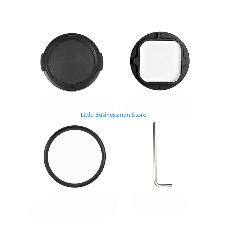 Aufschraubbares Objektiv-Adapterring-Set für MISSION1/1Pro für Outdoor-Videoaufnahmen M76A – Detail 3