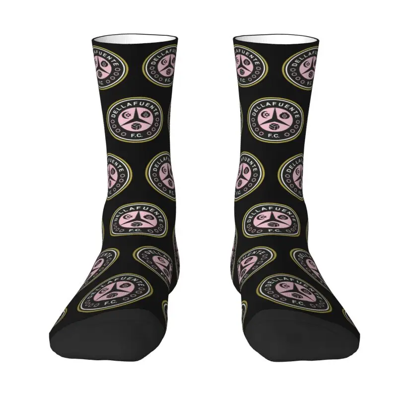 

Spanish Rapper Rock Dellafuente Mens Crew Socks Unisex Cool 3D Printed Dress Socks