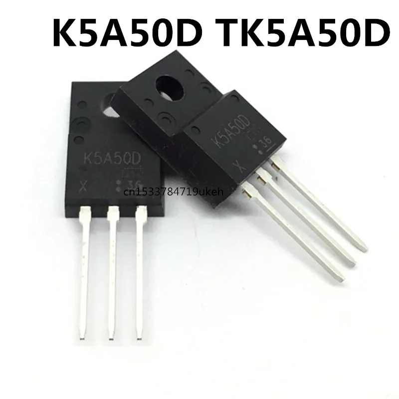 Original 5pcs/ K5A50D TK5A50D  TO-220F 500V 5A