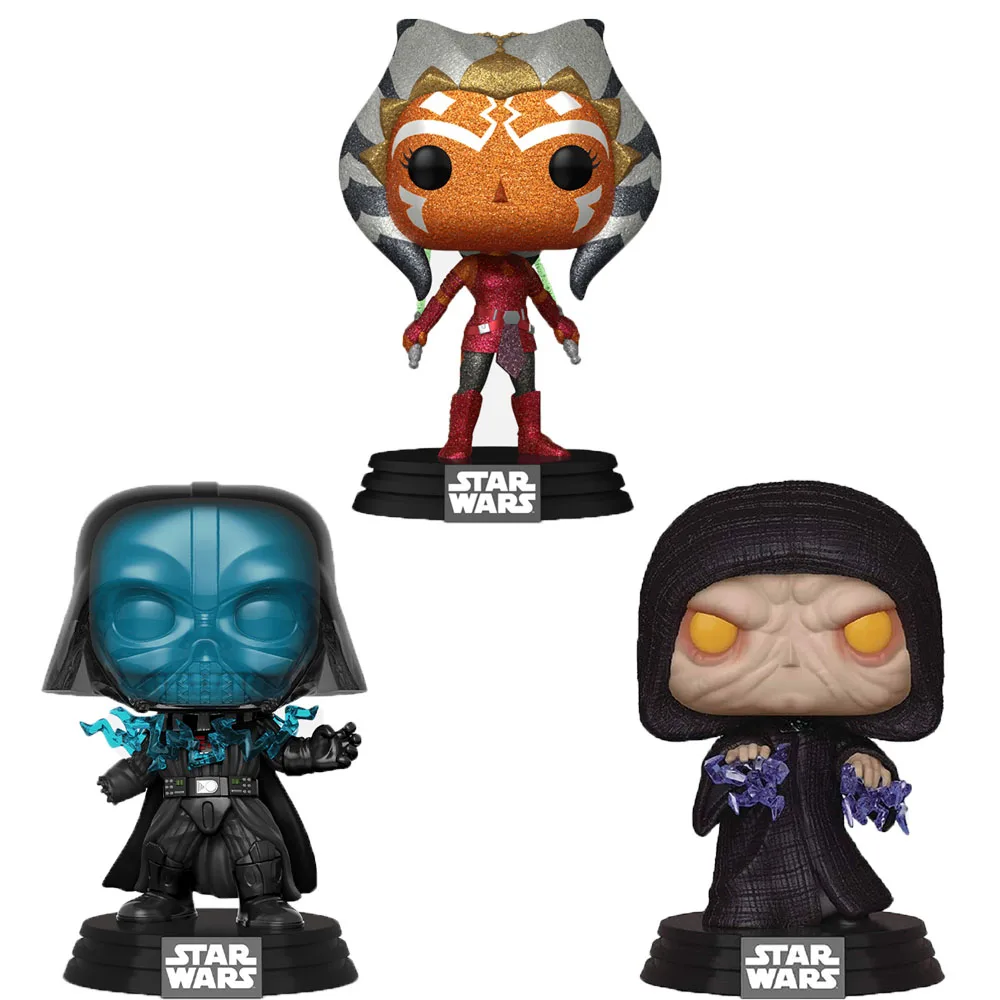 Экшн-фигурки экшн-фигурки из винила, подарок для детей, Funko Pop STARWARS, Ahsoka Tano #268, Дарт Вейдер #288, Император Палпатин #289