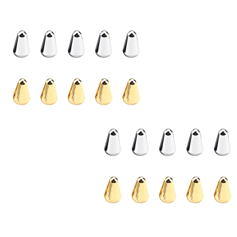 

20 Pcs Eye Switch Hat Toggle Tip Knob Guitar Tools Has Pointy Pickup Selector Tips Metal