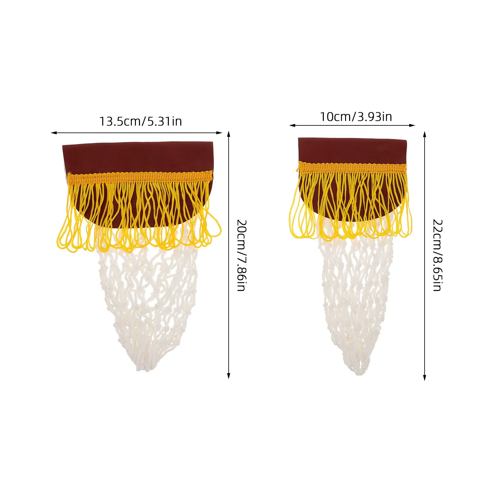 6 stuks biljartzakken mini-pooltafelaccessoires duurzaam PU-katoenen netset voor gezinsplezier binnenspellen zwembadzakken