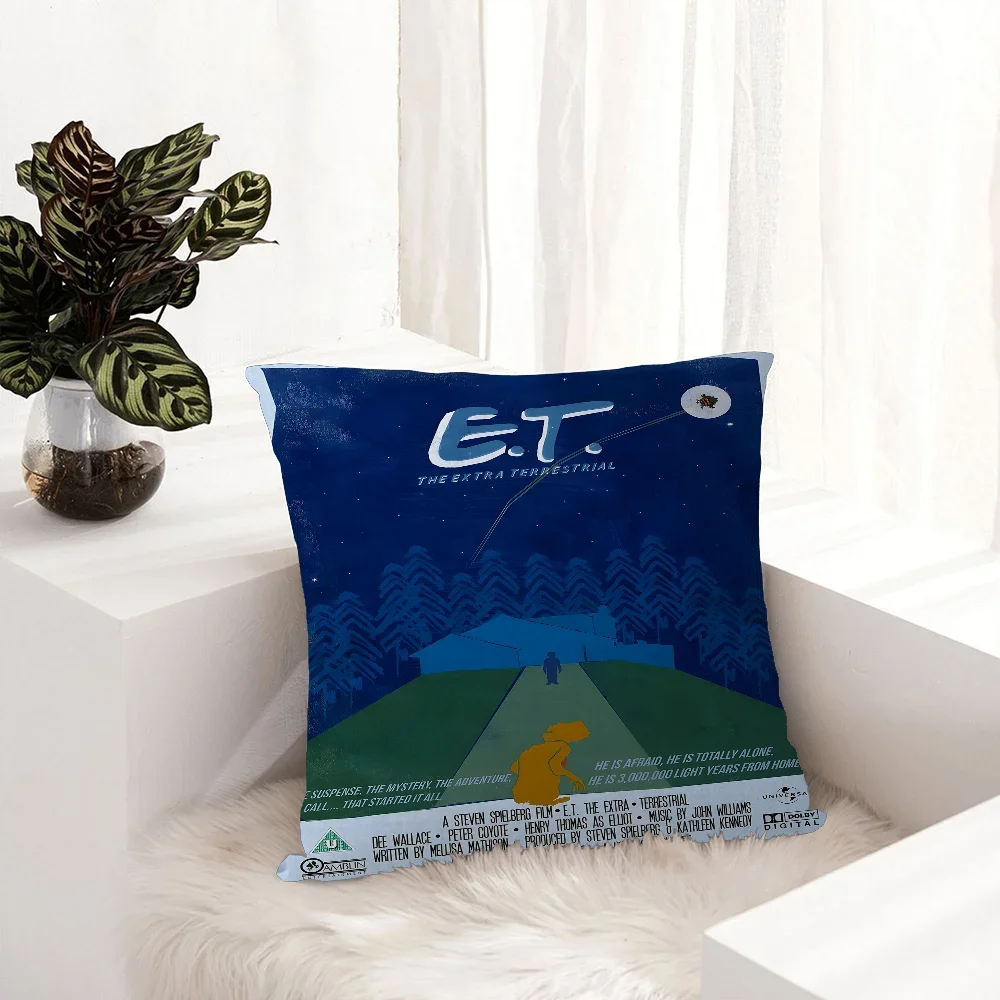 فيلم E.T. غطاء وسادة خارجي للديكور، أريكة ديكور المنزل، أكياس وسائد