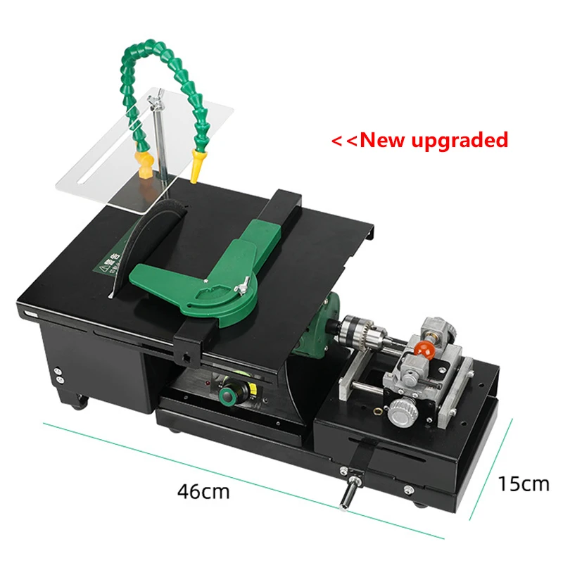 Imagem -05 - Potência Mesa Moedor Jade Polimento Máquina Pequena Máquina de Corte Serra de Mesa Serra de Moagem 220v 1950w Alta