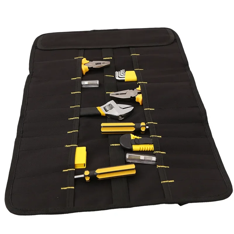 

Portable Multifunctional Tools Roll Bag Repair Tool Organizer Bags Electrician Carpenter Professional Storage Kit Accessories