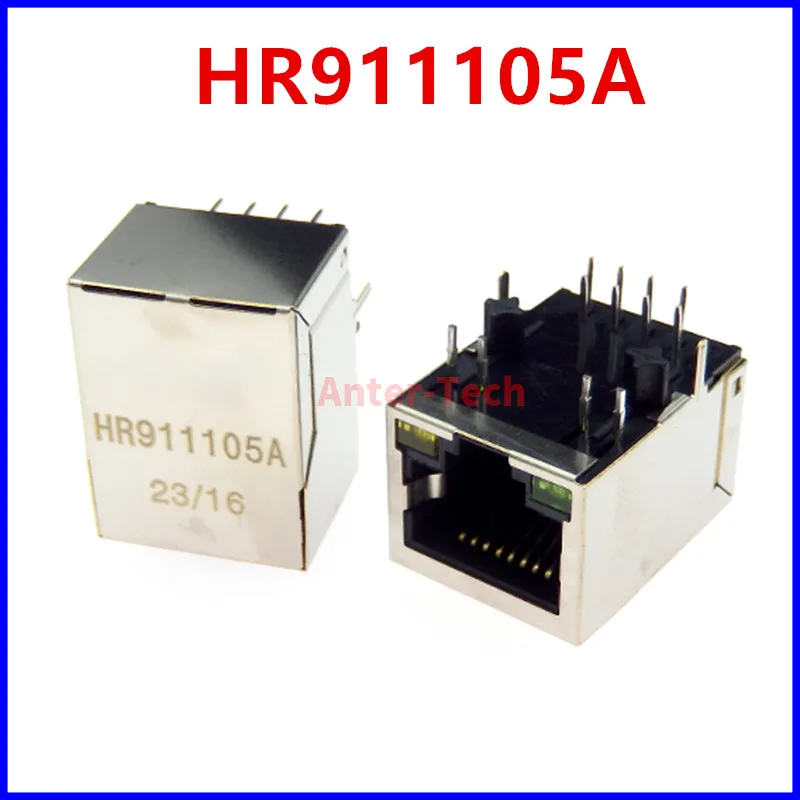 HR911105A Ethernet Interface RJ45 Network Transformer 100M Single Port RJ45 Connector