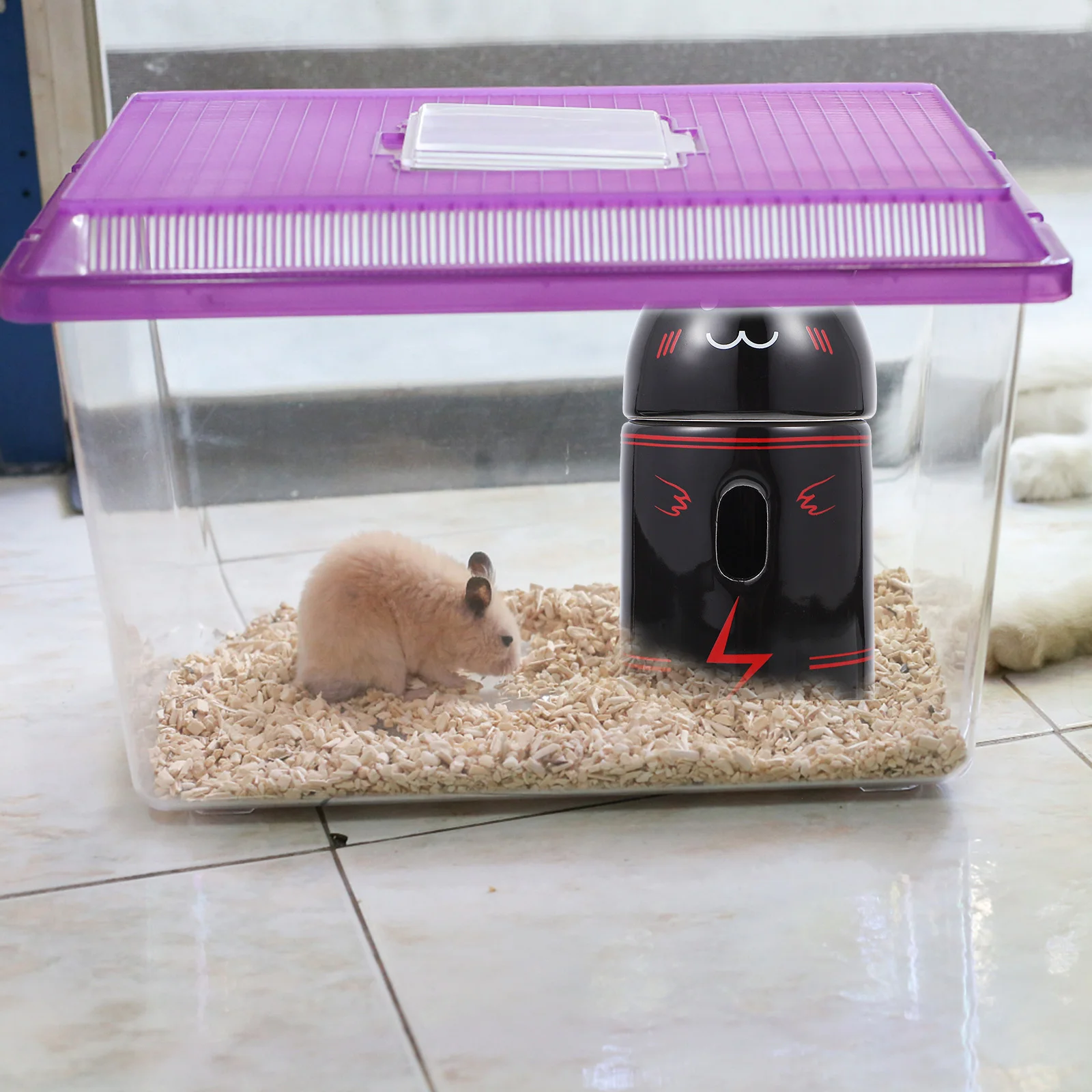 

1Pcs Style Hamster Water Bottle Holder Rabbit Drinking Kettle Stand Practical Compact Pet Water Bottle Bracket