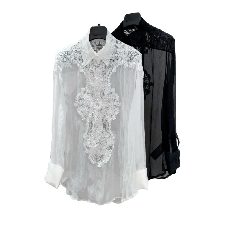 

Beautiful All-Matching Simple Comfort Trend Women's Linen Shirt Tunic Style Casual Loose Blouse AF1110