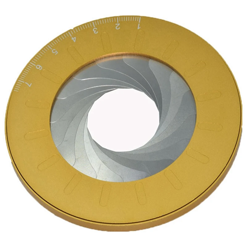 304 Stainless Steel Circular Drawing Tool, Adjustable Rotating Measurement Drawing Tool, Creative Compass Drawing Ruler