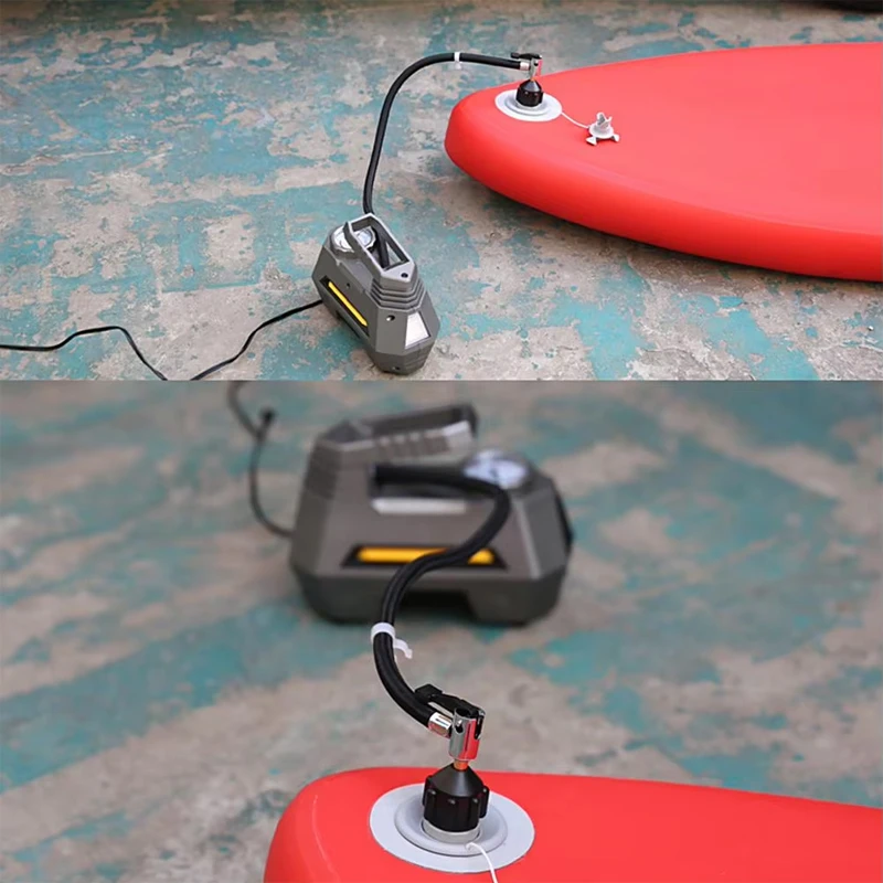 BLALION صمام الهواء محول ل لوح تزلج على الماء مضخة قابلة للنفخ محول مجداف قارب كاياك صمام الهواء مضخة الإطارات موصل الهواء كومبو عدة