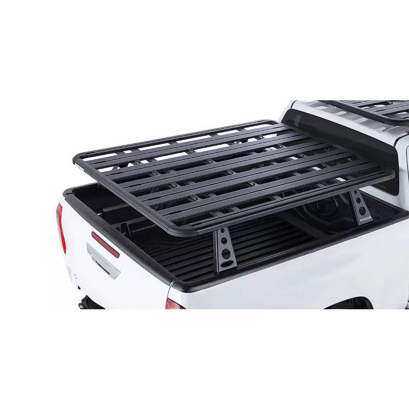 

Универсальный багажник на крышу для внедорожников 4x4, стальной, с кронштейнами, для пикапов, из алюминиевого сплава/стали, съемный