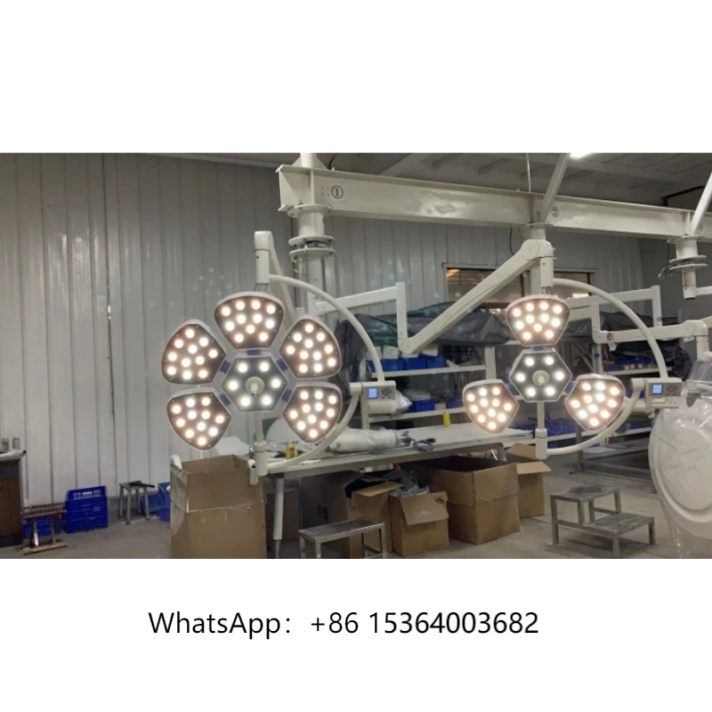 

THR-LED520 Hot Selling Hospital Shadowless Double Heads Led Operation Lamp Petal-shaped Light