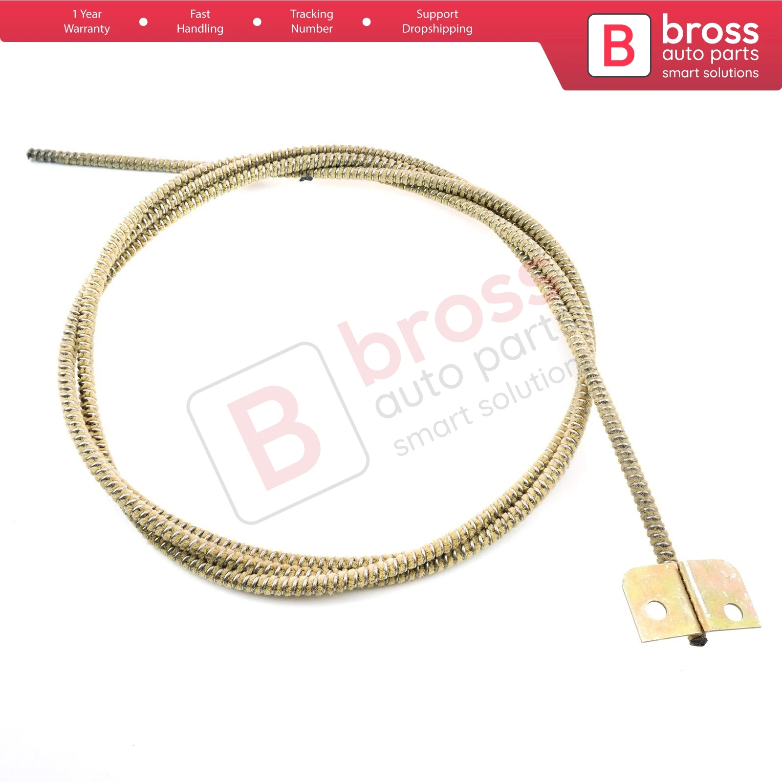 

Bross Auto Parts BSR566 Sunroof Repair Cable Clamp A1267801789 for Mercedes S Class W126 1979-1992 Free Shipment Made in Turkey