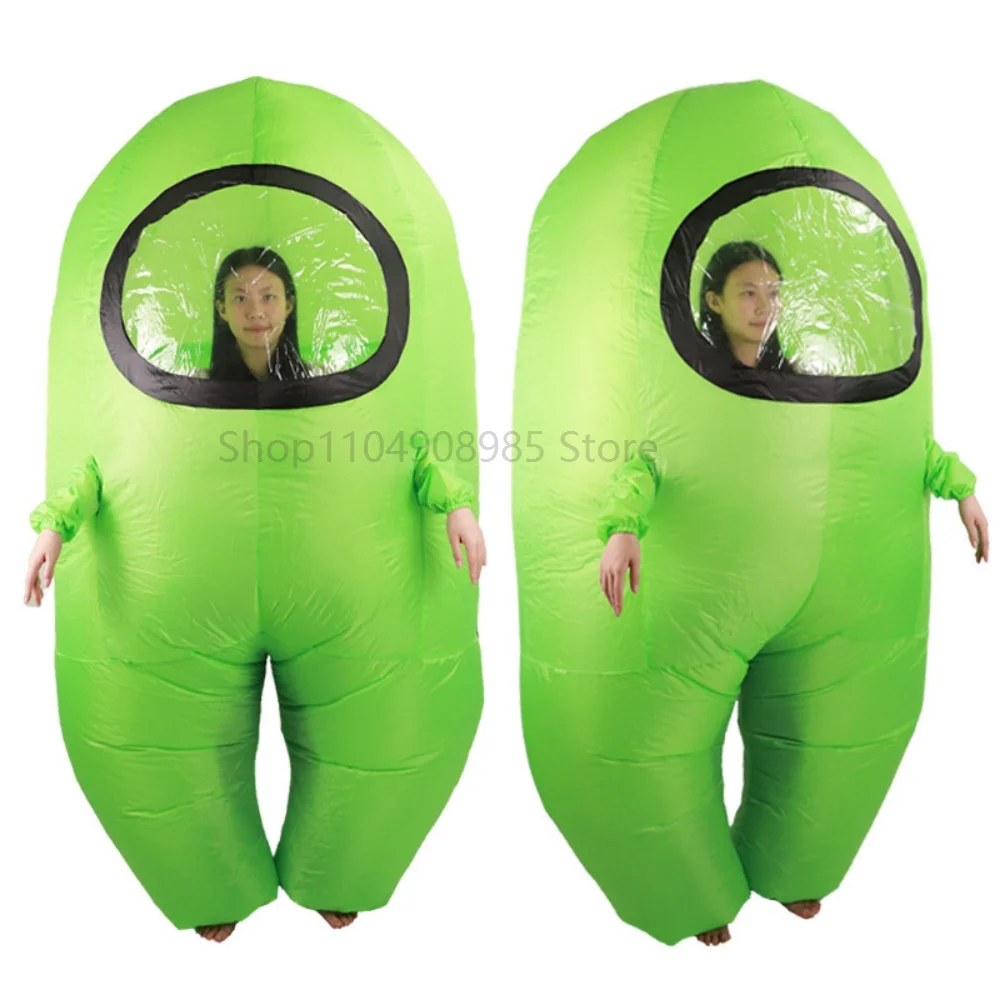 

Inflatable Costume for Adult Funny Halloween Spacesuit Costume Astronaut Figures for Adult Kids Game Fans