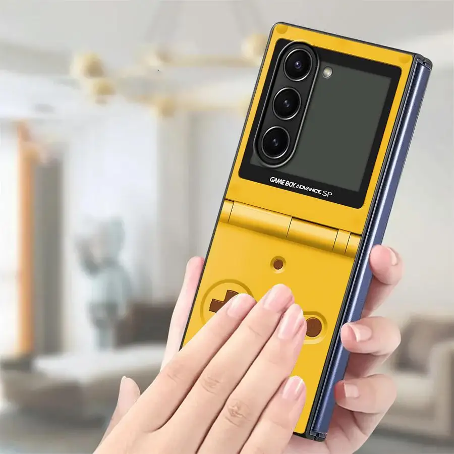 Classic Game Gaming Case for Samsung Galaxy Z Fold 7 6 5 4 3 ZFold5 ZFold6 ZFold3 ZFold7 ZFold4 Back Phone Cover