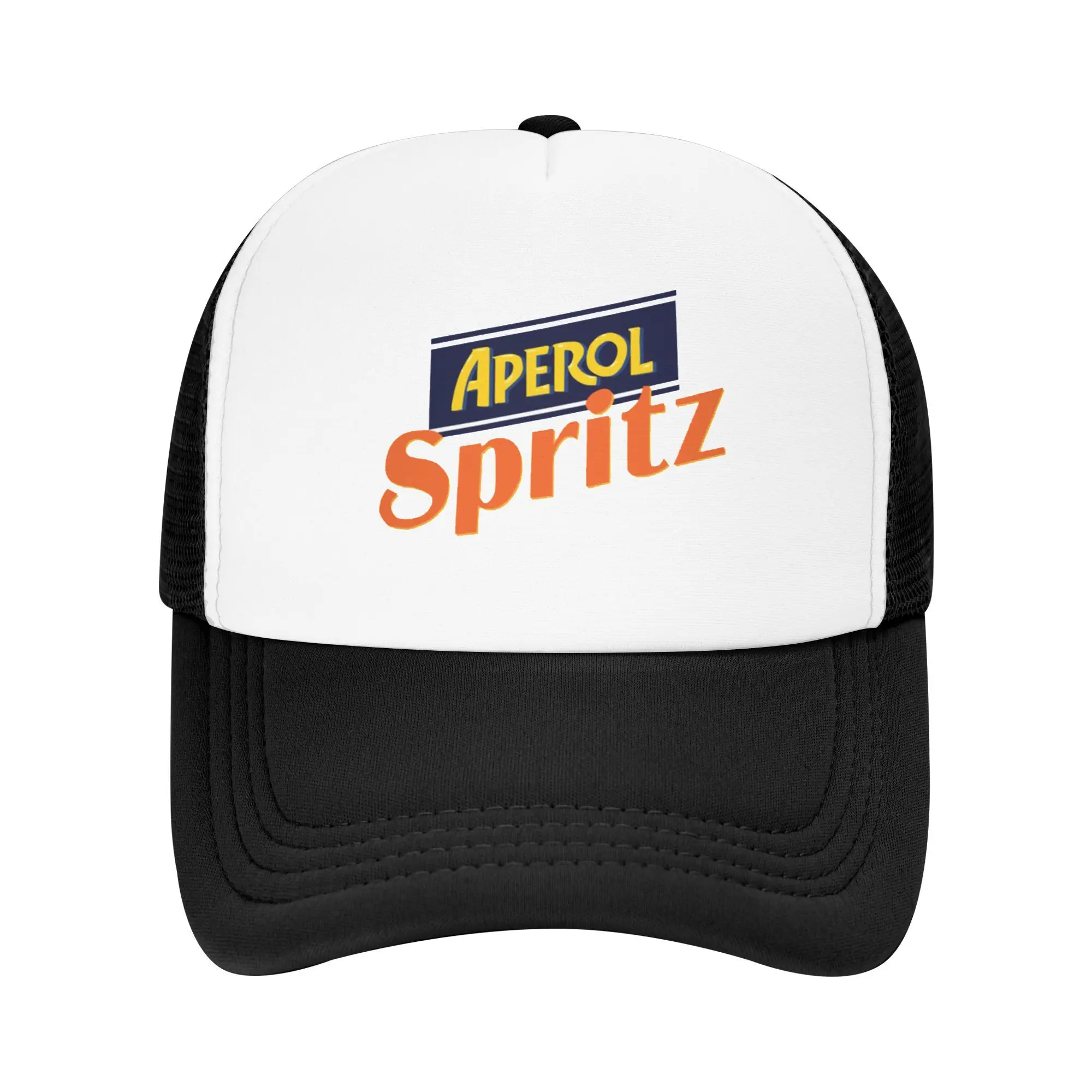 Bere alcol Summer Party Aperols Spritz Camping Mesh Berretti da baseball Donna Camping Maschio Beach Coquette Cappello Trucker Cap