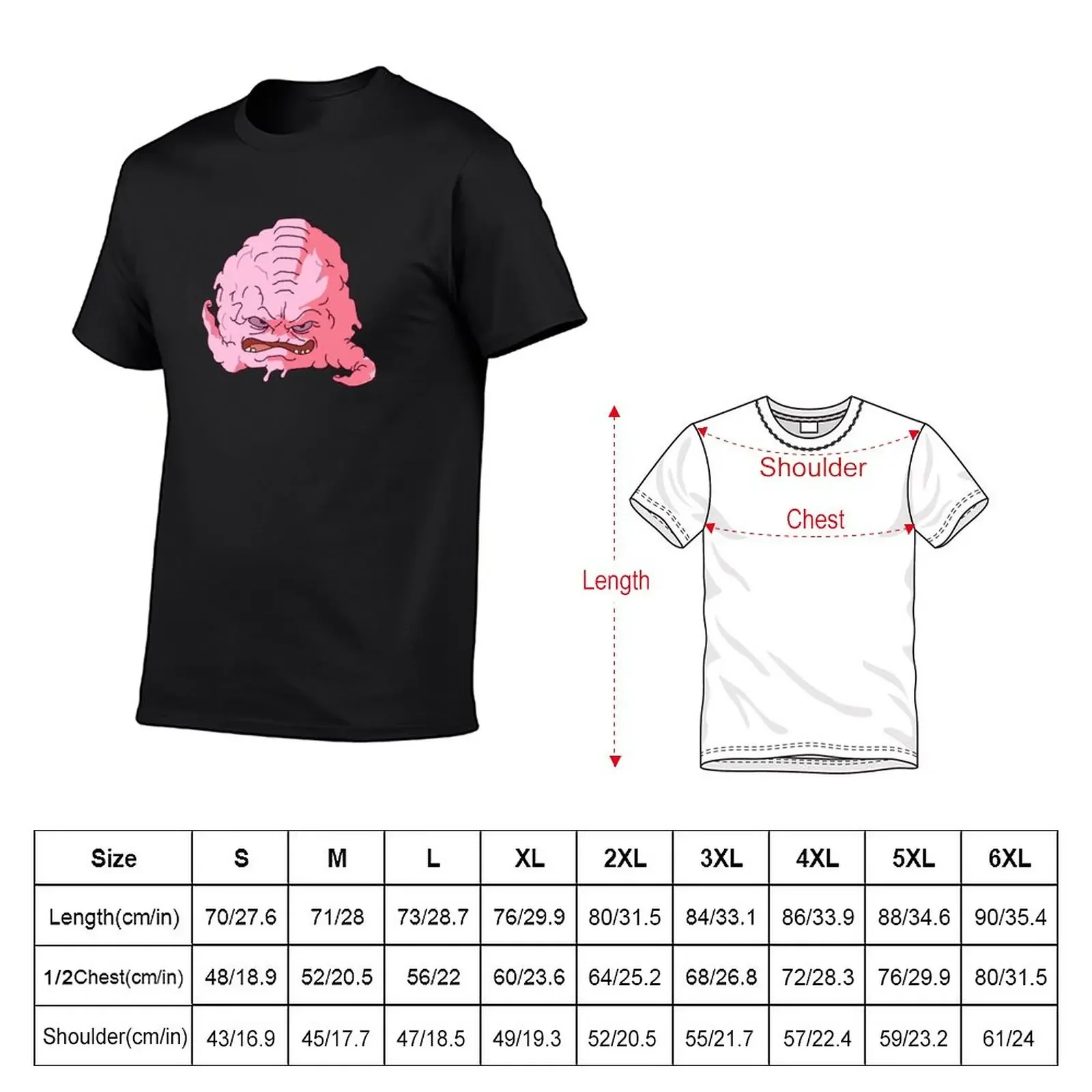 New Krang T-Shirt kawaii clothes boys animal print shirt Aesthetic clothing mens cotton t shirts