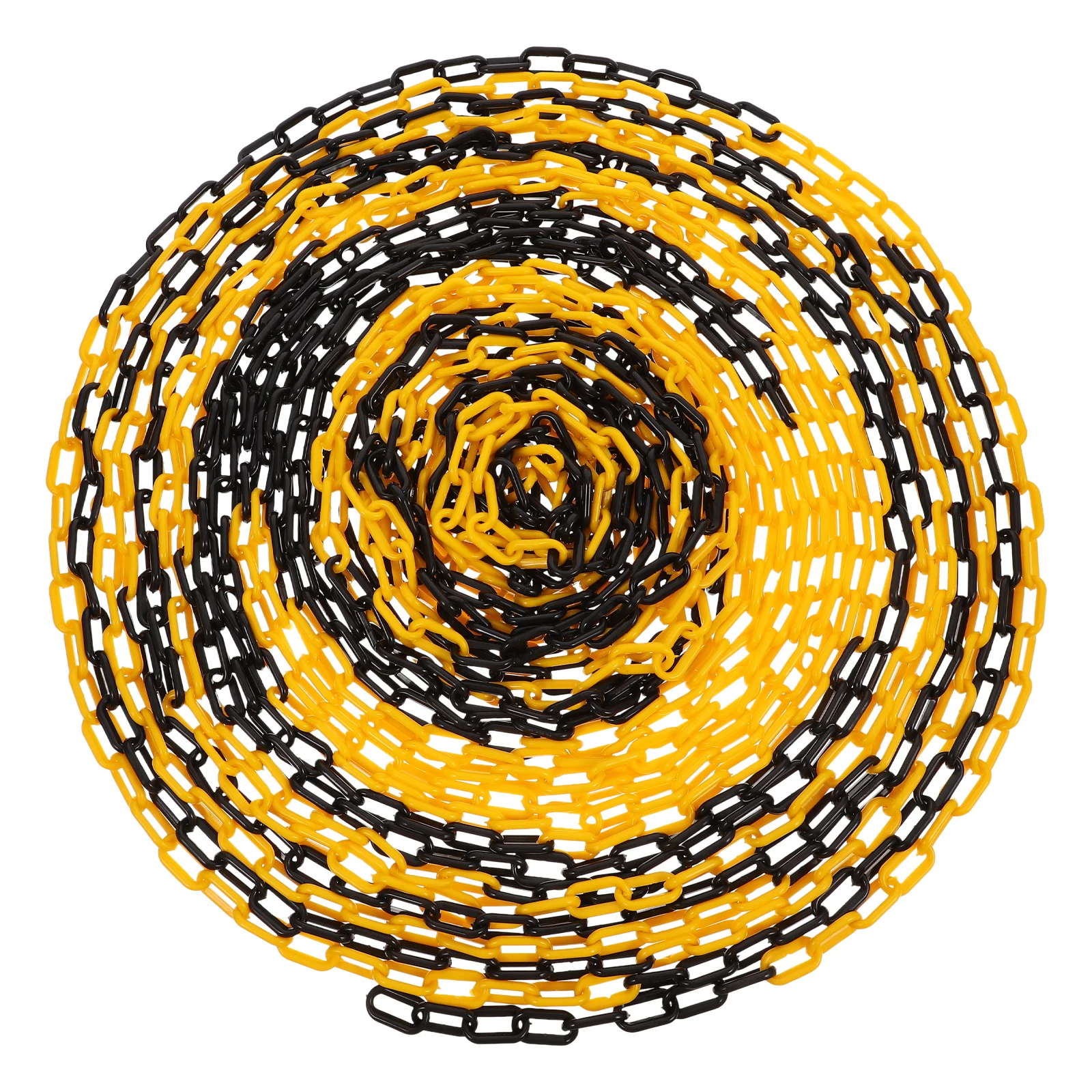 25M Caution Plastic Safety Barrier Crowd Control For Road Construction Traffic Personnel Protection Barricade Chain Parking Lot