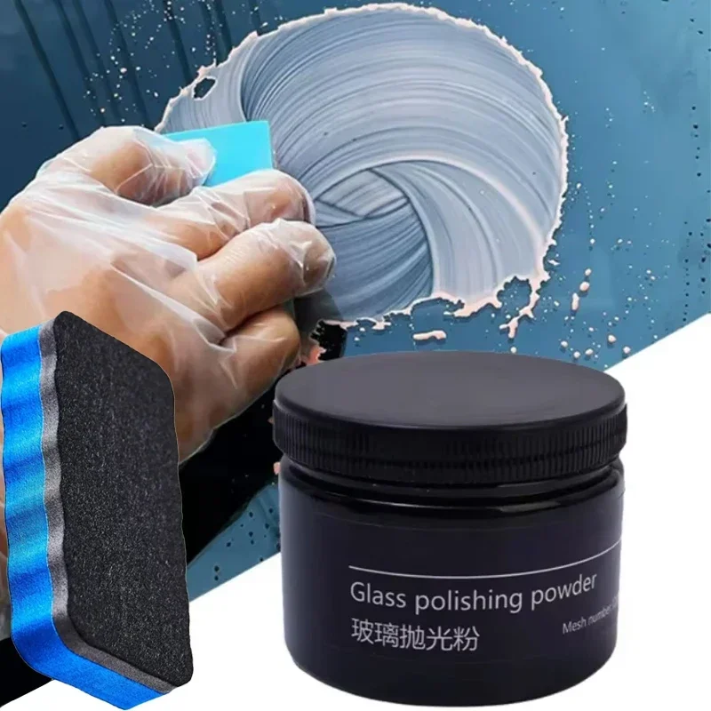 Car Window Polishing Car Oil Film Remove Car Windscreen Oil Film Removal Cleaning Powder Glass Polish Cerium Oxide Powder