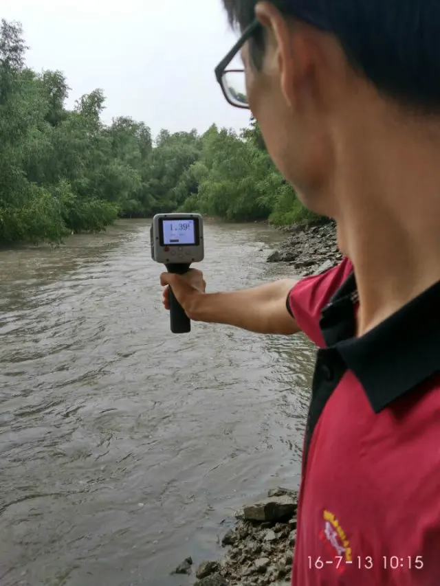 New BGT-RD104 24GHz SVR Handheld Portable Surface Velocity Radar Flowrate Velocity Meter for Measuring Open Channel Flow Measure