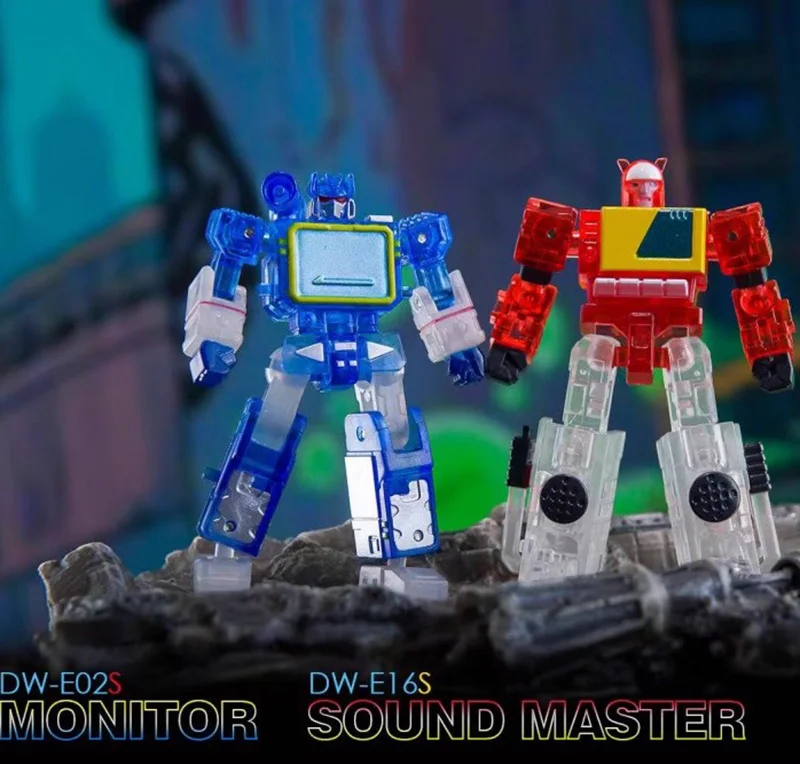 جديد في المخزون Dr.Wu التحول اللعب DW-E16S الصوت ماستر Soundwave رصد أنيمي عمل نموذج لجسم هالوين هدية الكريسماس