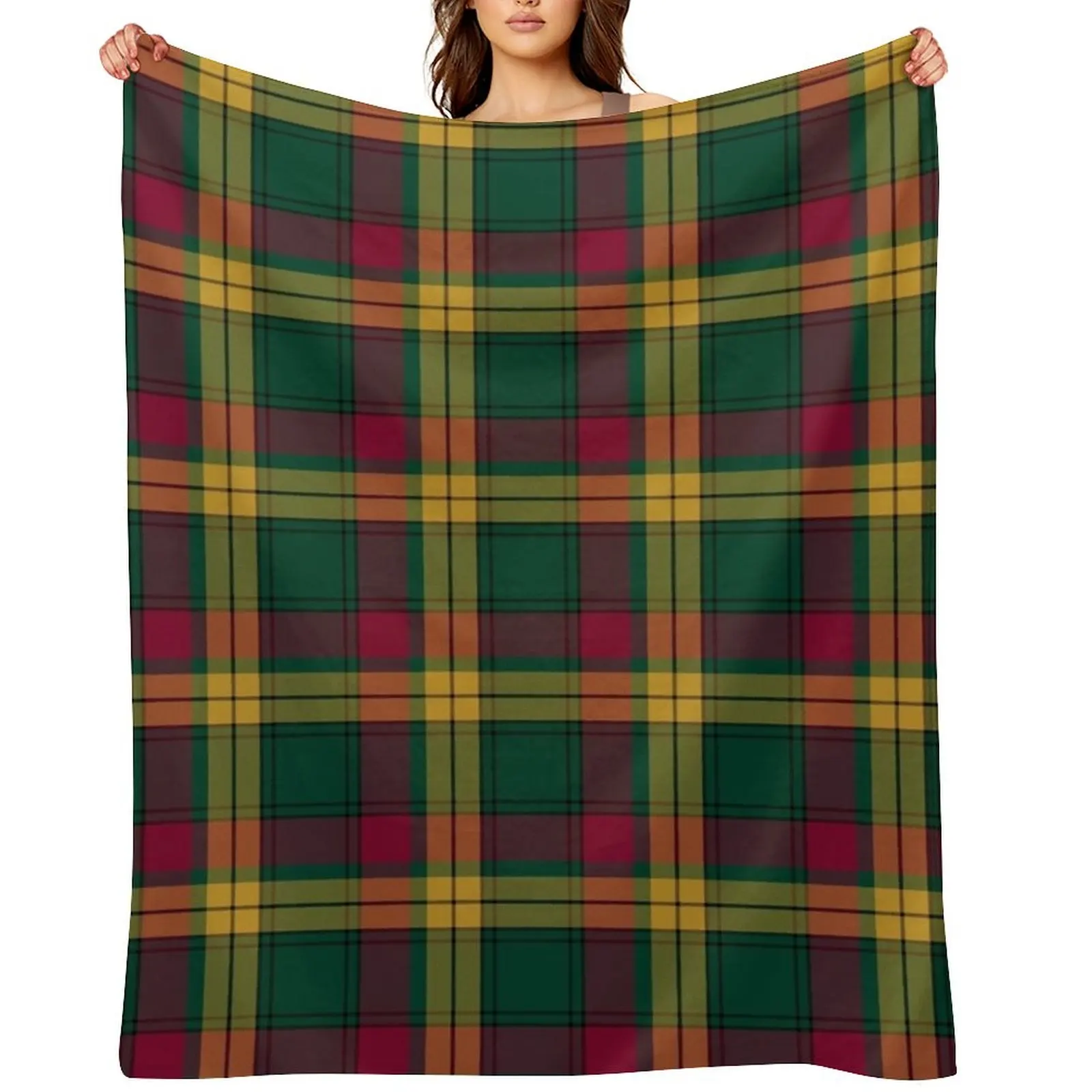 

MacMillan Tartan Scottish Clan, Family, and Heritage Design Throw Blanket Decorative Throw Decorative Beds Bed Blankets