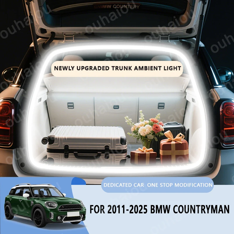 

For 2011-2025 MINI COUNTRYMAN trunk light modification light Atmosphere lights White warm white Rear Trunk LED Light Bar