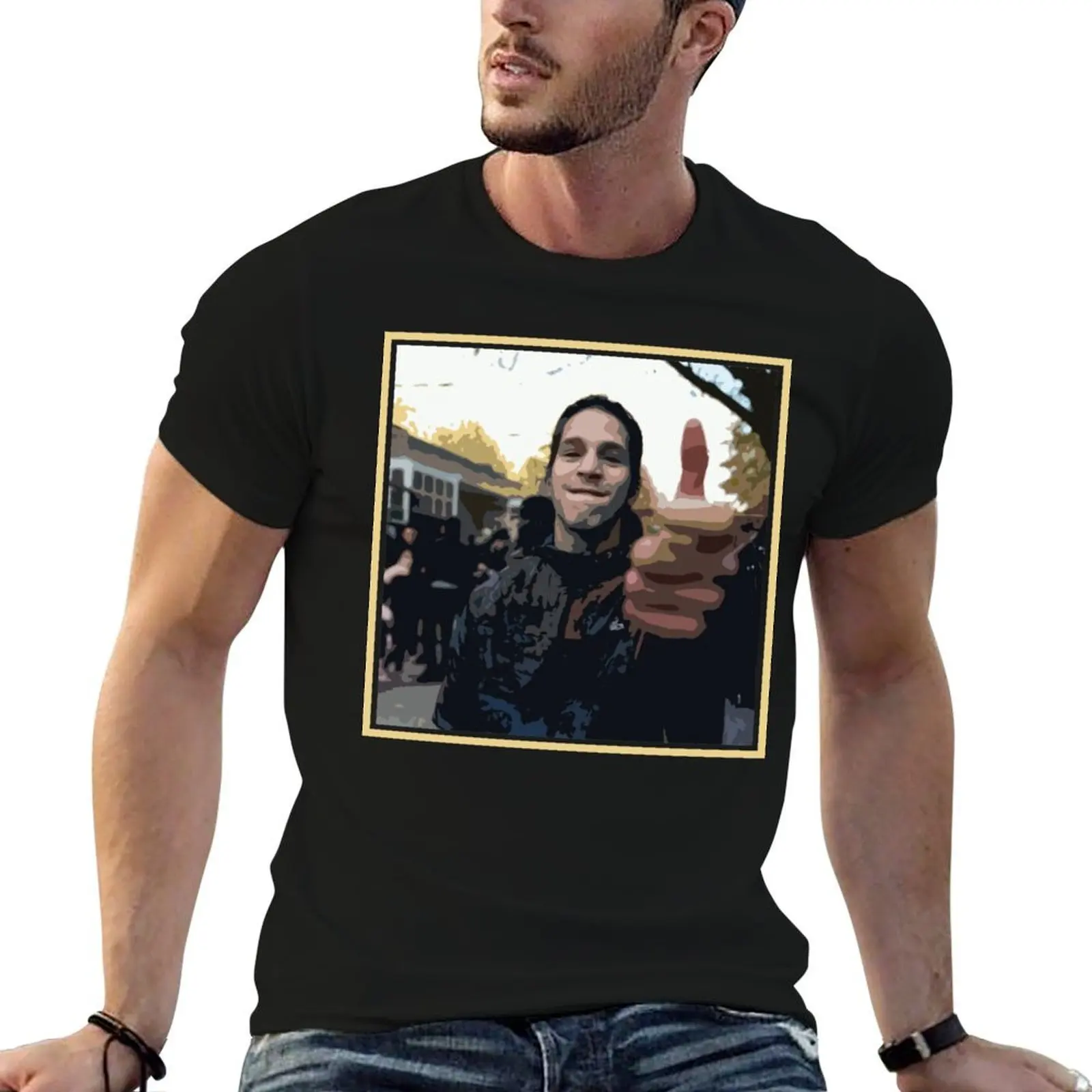 

Moha La Squale T-Shirt cotton t shirts man 100% mens graphic t shirts man t shirts for men casual T-shirt