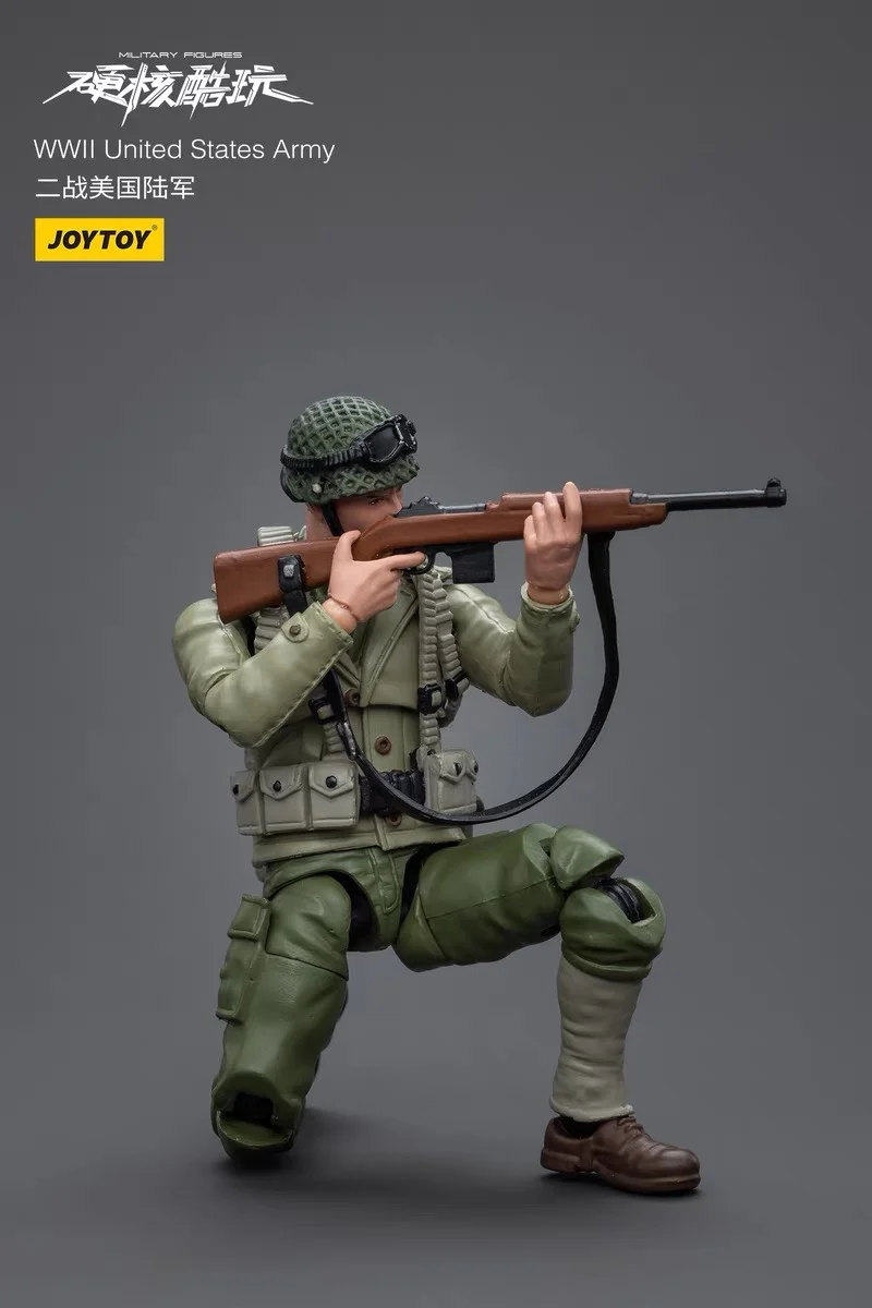 JOYTOY Dark Source Hardcore 1/18 figurki ii wojna światowa armia amerykańska radziecka piechota Wehrmacht Model wojskowy prezent żołnierz