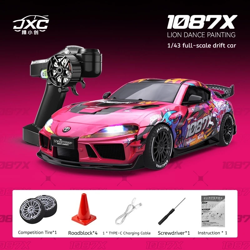 JXC 1:43 Supra 1087X RC Car 4WD Full Proportional SP4301 Off-road