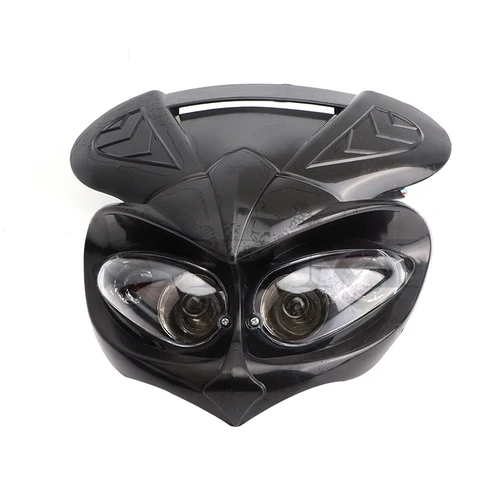 Imagen 2 del producto Faro delantero de carenado para motocicleta, faro doble de haz alto/bajo para f-eagle Apollo CRF Pit Dirt Bike, piezas de Motocross, 12V, 18W