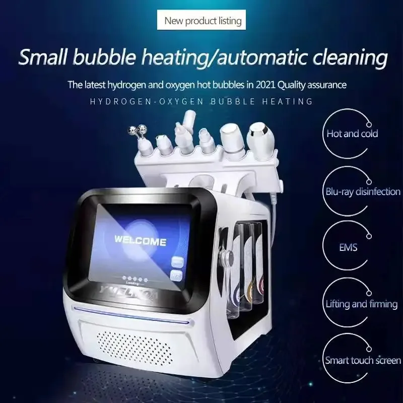 

Professional Korean Oxygen Small Bubble Hydro-Dermabrasion Facial Beauty Machine
