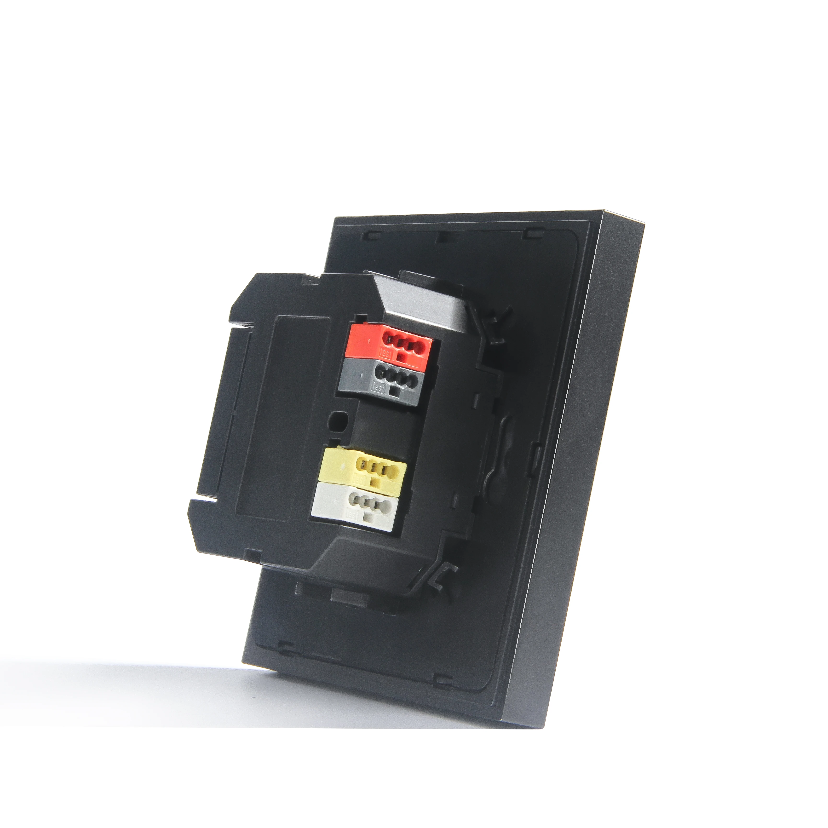 Smart Automation System Smart Home Hotel Wall Switch Intelligent Silver 8 Push Button Panel