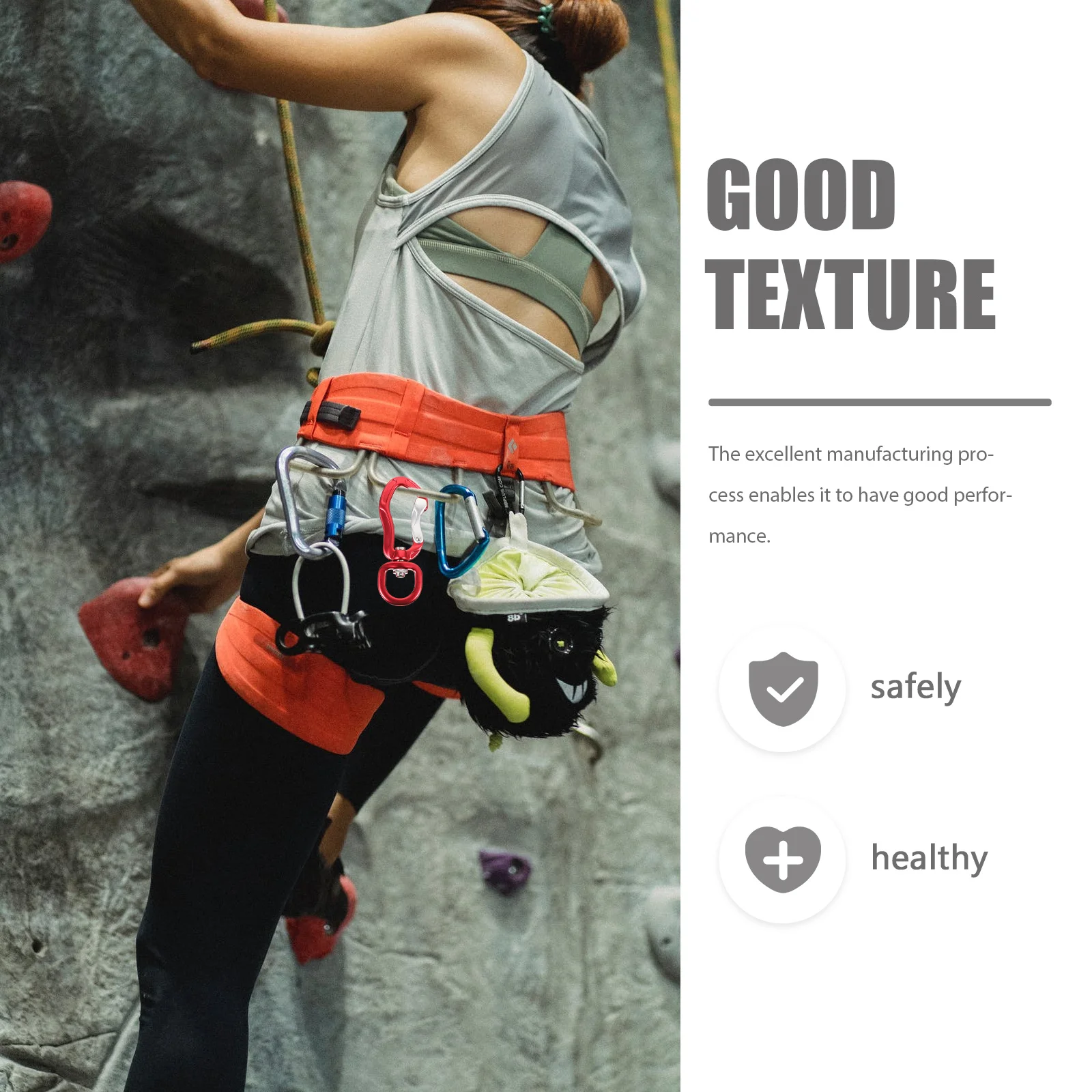 متعددة الوظائف سريعة معلقة مشبك قسط دائم طائرة ورقية كليب لتسلق التخييم التنزه والعتاد سلسلة المفاتيح الصغيرة الحجم العالمي