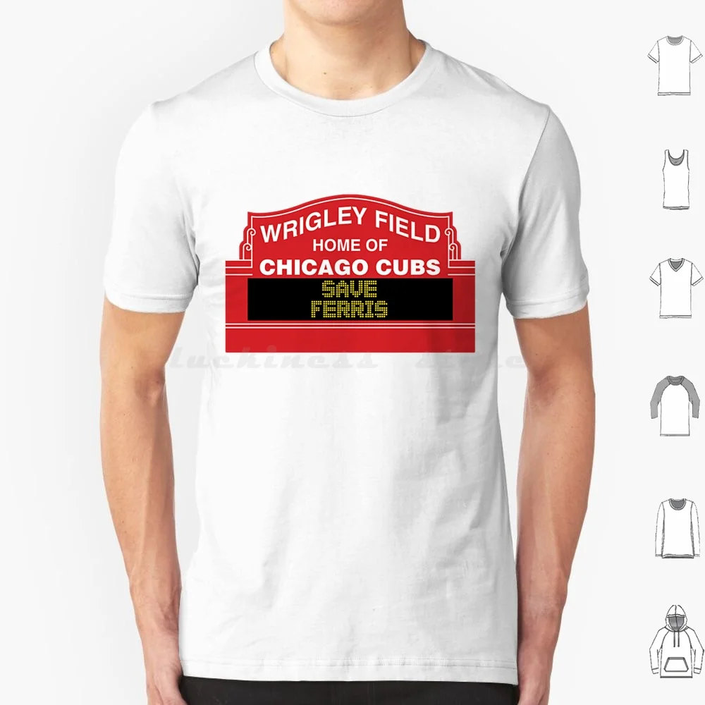 Save Ferris – Wrigley T Shirt Cotton Men Women DIY Print Ferris Buellers Day Off 80s Bueller Ferris Ferris Bueller Matthew