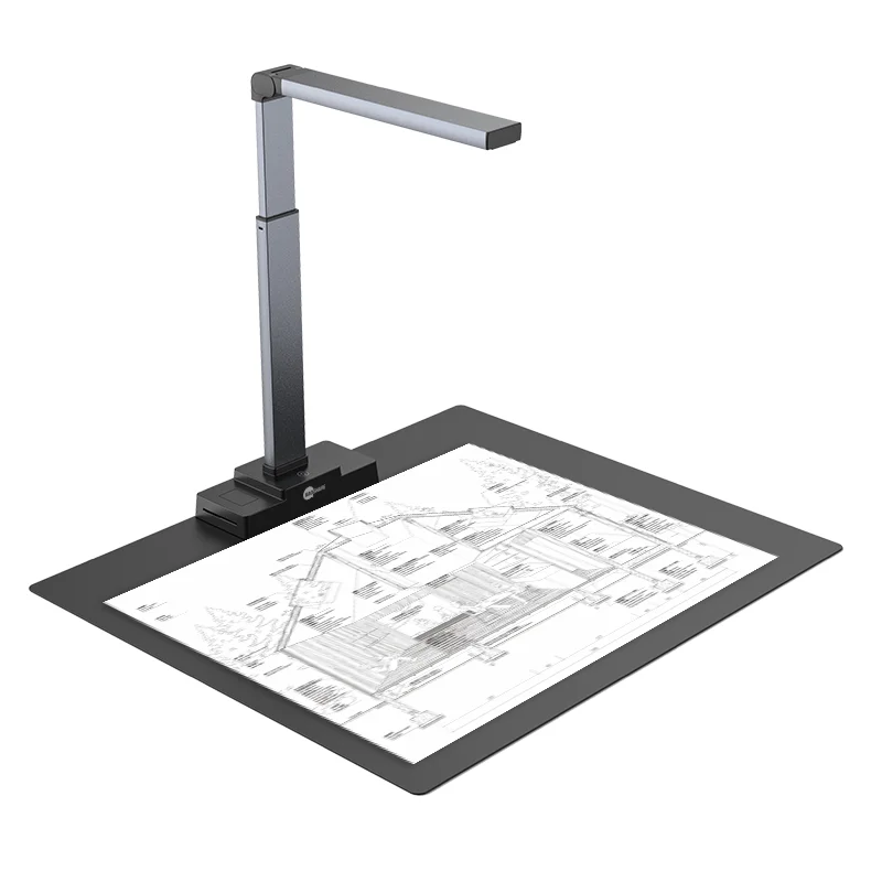 Imagem -05 - Auto Focus Ocr Recognition Document Scanner Scanner de Grande Formato 18 Megapixel a2 Formato Grande 24 Bit de Cor Alta Definição para Uso em Escritório