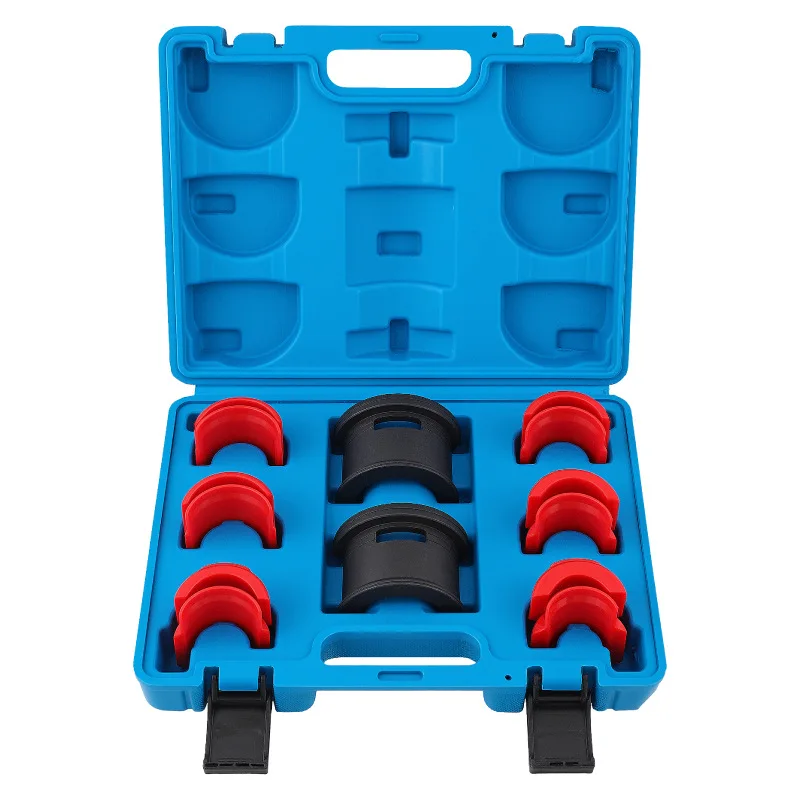 مجموعة أدوات تركيب سدادة الزيت لامتصاص الصدمات للدراجات النارية، سائق ختم الشوكة مع محولات من النايلون لإصلاح الختم #1