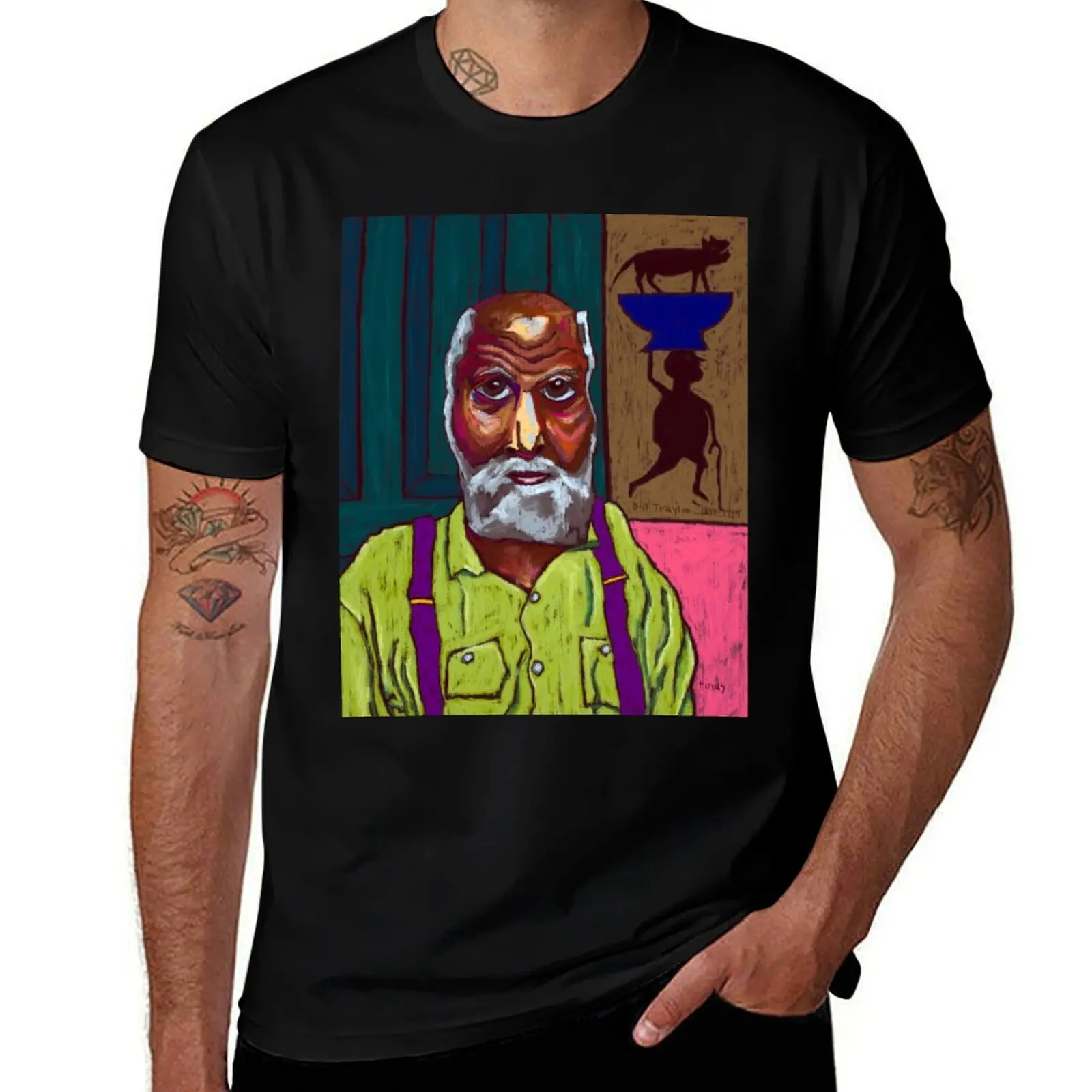 

Bill Traylor Outsider Artist T-Shirt anime t shirts for man t shirt personalised t shirt man cotton T-Shirt
