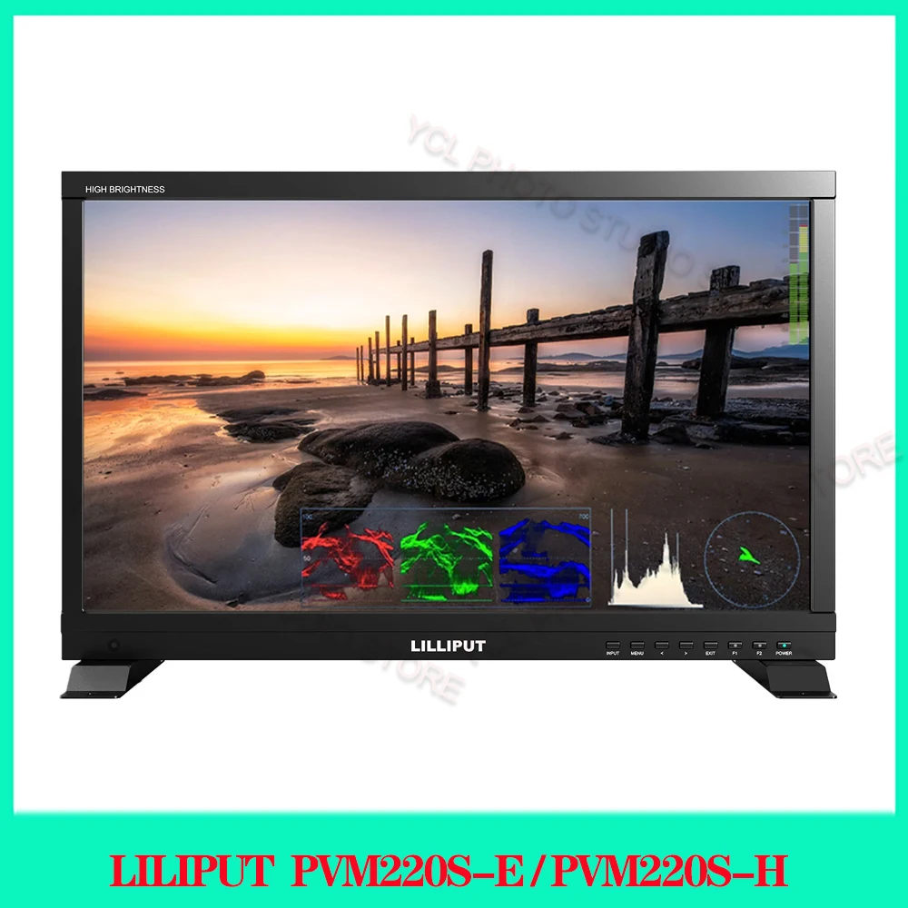 

LILLIPUT PVM220S-E PVM220S-H 21.5 inch Monitor 3G-SDI HDMI-compatible 1080p60 3D-LUT Live Stream & Recording Monitor 1920x1080