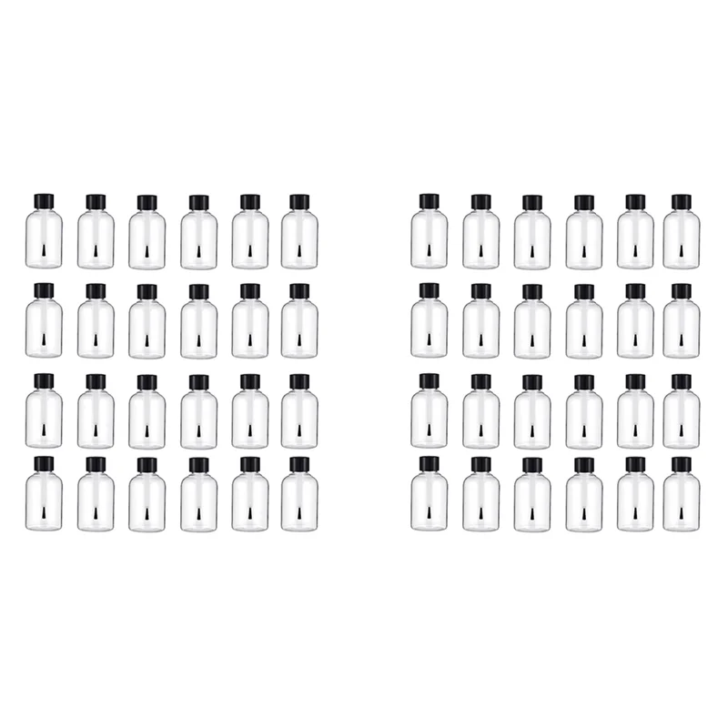 

Best Of 2025-48 шт. пластиковые пустые бутылки с клеем с кисточками 1,7 унции художественные пустые бутылки с краской клей для малышей детские товары для художественных ремесел