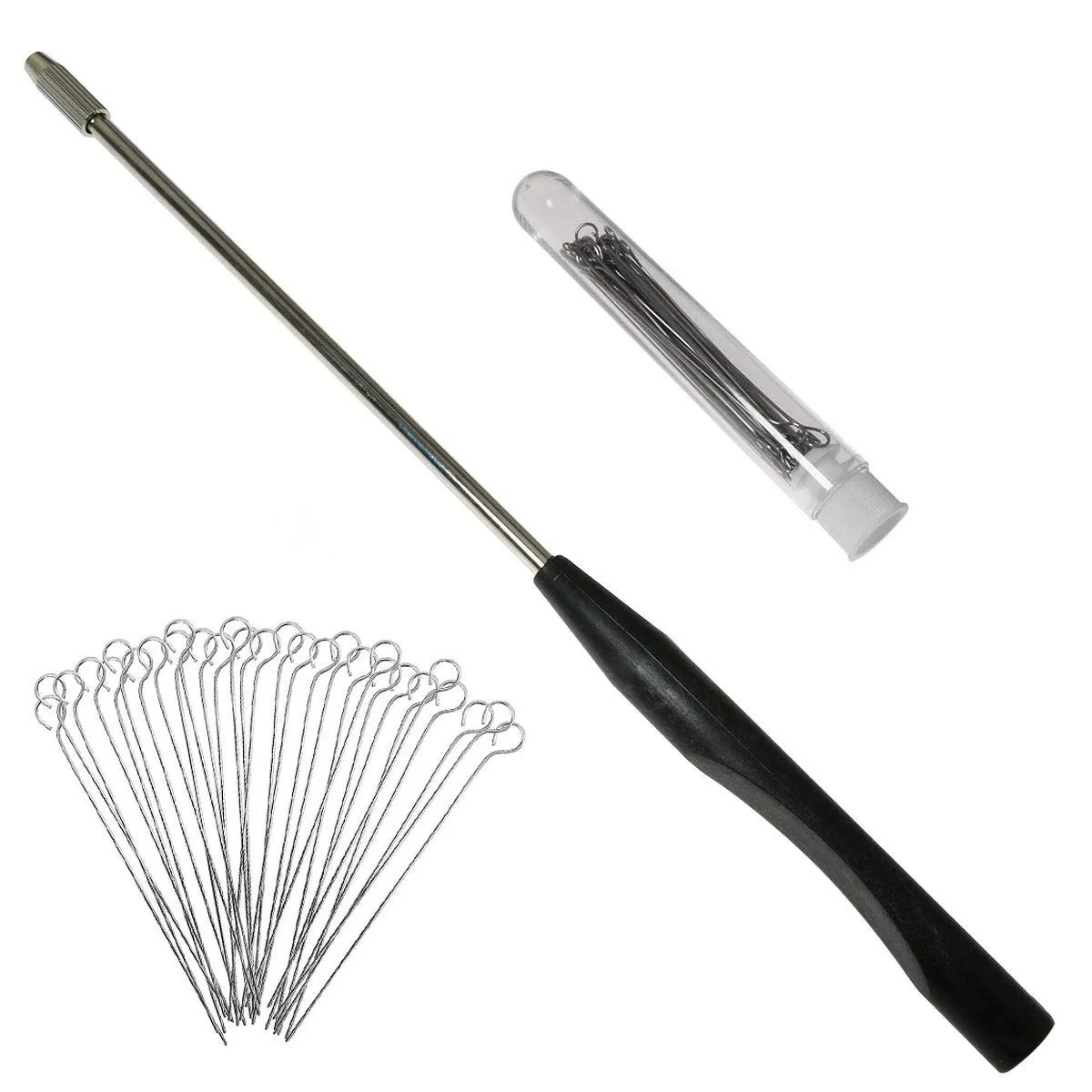 For Lab Culture Mycology Tool Inoculation Rod and Nichrome Ring Set for Efficient and Accurate Sample Transfer