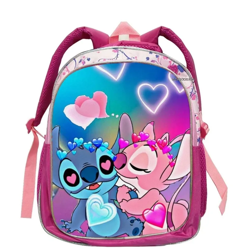 Lilo Stitch High-capacity School Bag Kids Girls Boys Book Backpack Children School Bag College Schoolbag Travel Mochilas Gift