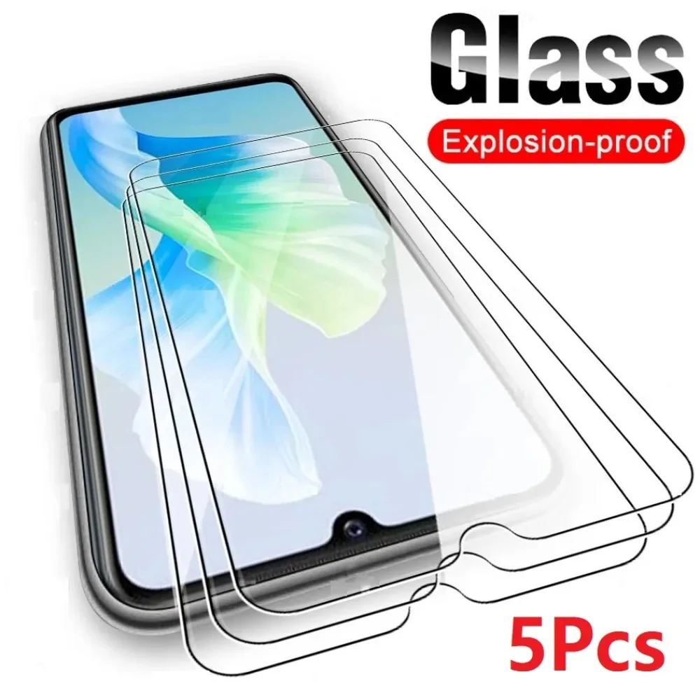 

5Pcs Tempered Glass For Vivo Y19 Y29 Y39 Y18 Y28 Y38 Y58 Y17 Y27 Y37 Y16 Y36 Y76S 5G 4G Y19s Pro Y29S Y18i Y18E Screen Protector