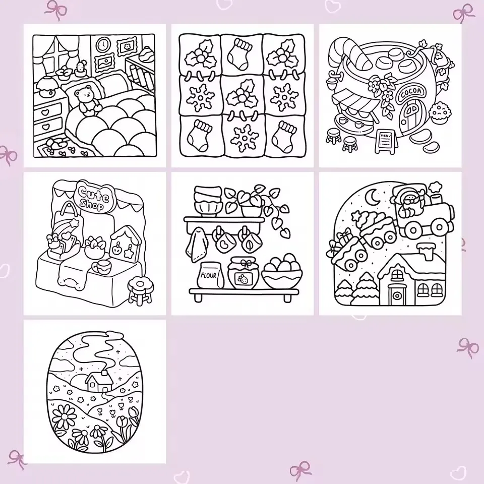 كتاب تلوين الحب الذاتي للبالغين - أنماط جريئة وسهلة لتخفيف التوتر، تصميمات حيوانات وأزهار لطيفة، هدية عيد ميلاد مثالية